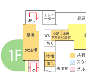 なんぶの郷見取り図